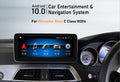 Mercedes Benz C-Class 2012-2014 W204 10.25 inch touchscreen aftermarket screen upgrade Car stereo wireless CarPlay and wireless Android Auto