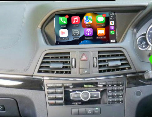 Mercedes Benz E Class 2010-2016 (W212 A207 C207) Add Wireless CarPlay & Android Auto MMI Retrofit integration interface