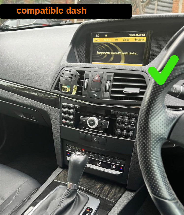 Mercedes Benz E Class 2010-2016 (W212 A207 C207) Add Wireless CarPlay & Android Auto MMI Retrofit integration interface