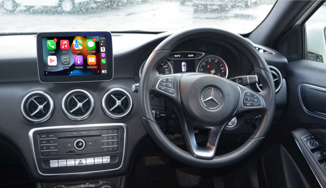 Mercedes Benz GLA-Class 2014-2019 (x156) Add Wireless CarPlay & Android Auto MMI Retrofit integration interface