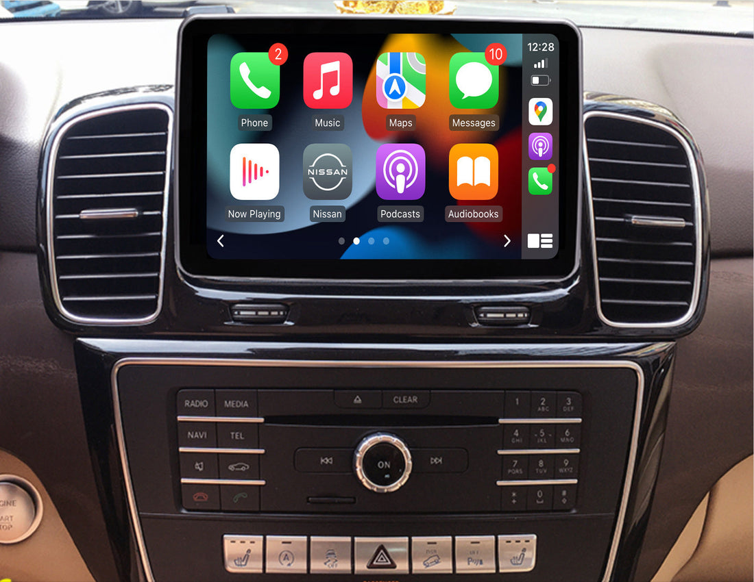 Mercedes Benz GLS-Class 2015-2019 (X166) Add Wireless Carplay & Android Auto MMI Retrofit integration interface