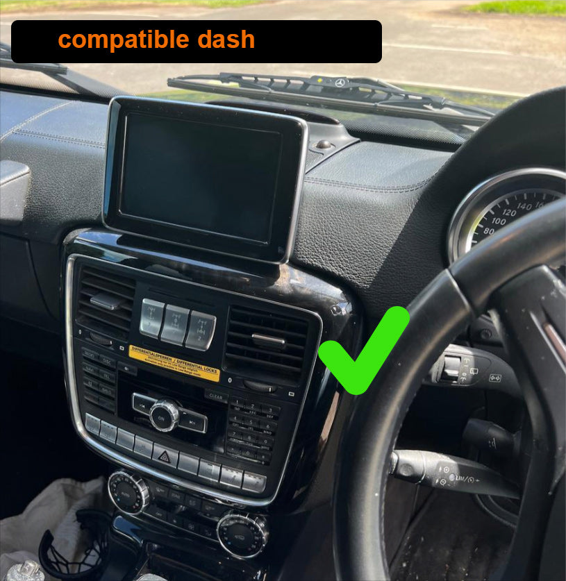 Mercedes Benz G Class 2012-2018 W463 Add Wireless CarPlay & Android Auto MMI Retrofit integration interface