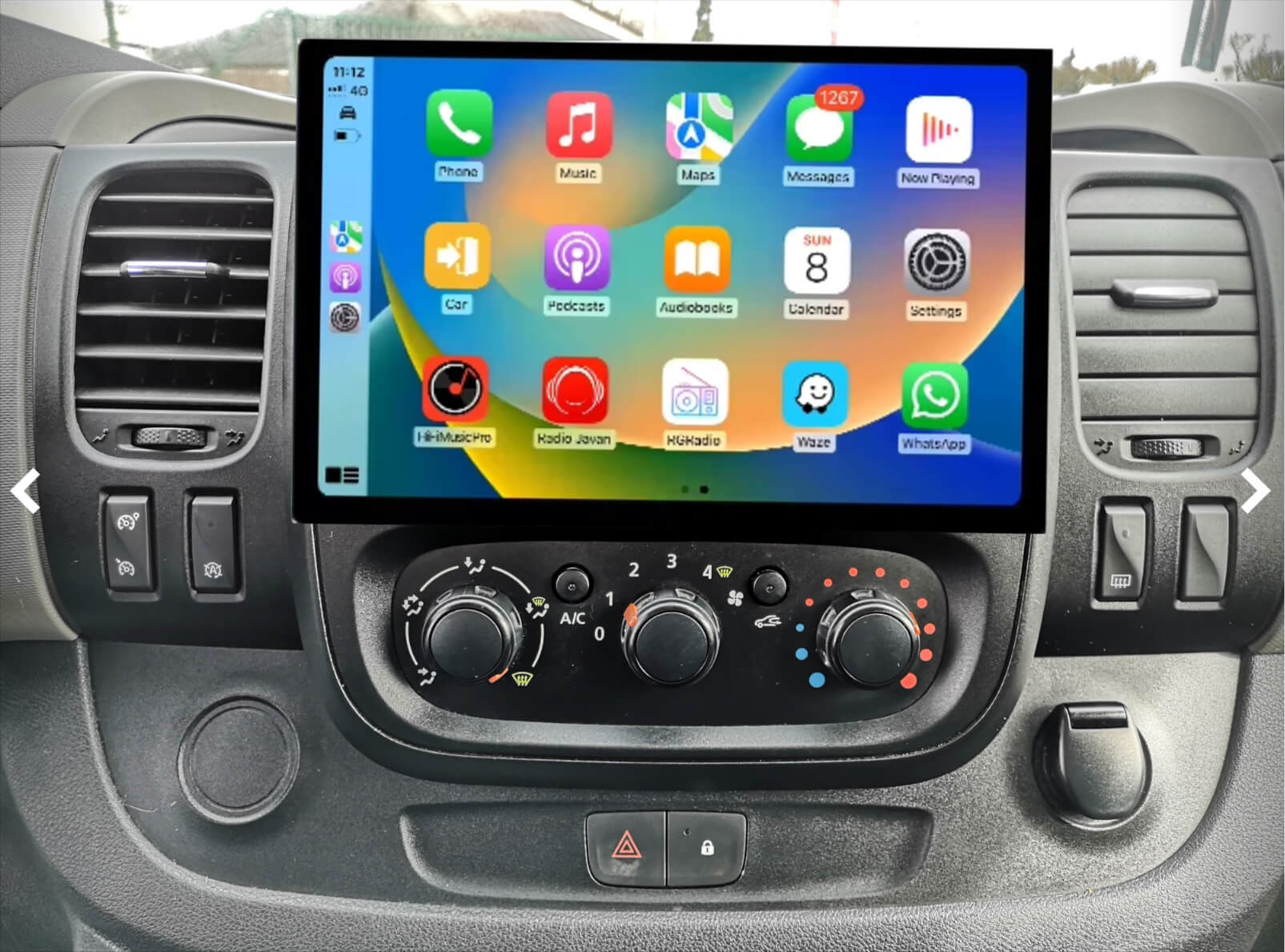 Mitsubishi Express 13.3 Screen GPS Stereo Wireless Apple CarPlay Android Auto Headunit