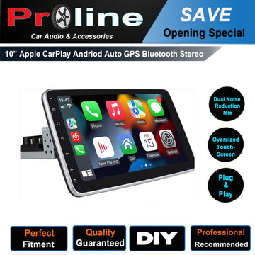 Mitsubishi Lancer 2003-2007 GPS Bluetooth Stereo Wireless Apple CarPlay Android Auto