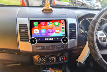 Mitsubishi Outlander 2006-2013 GPS Bluetooth Stereo Wireless Apple CarPlay Android Auto