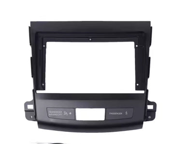 Mitsubishi Outlander 2007-2012 stereo facia suit both 9 inch android and 7 inch Double din 2 din fascia frame