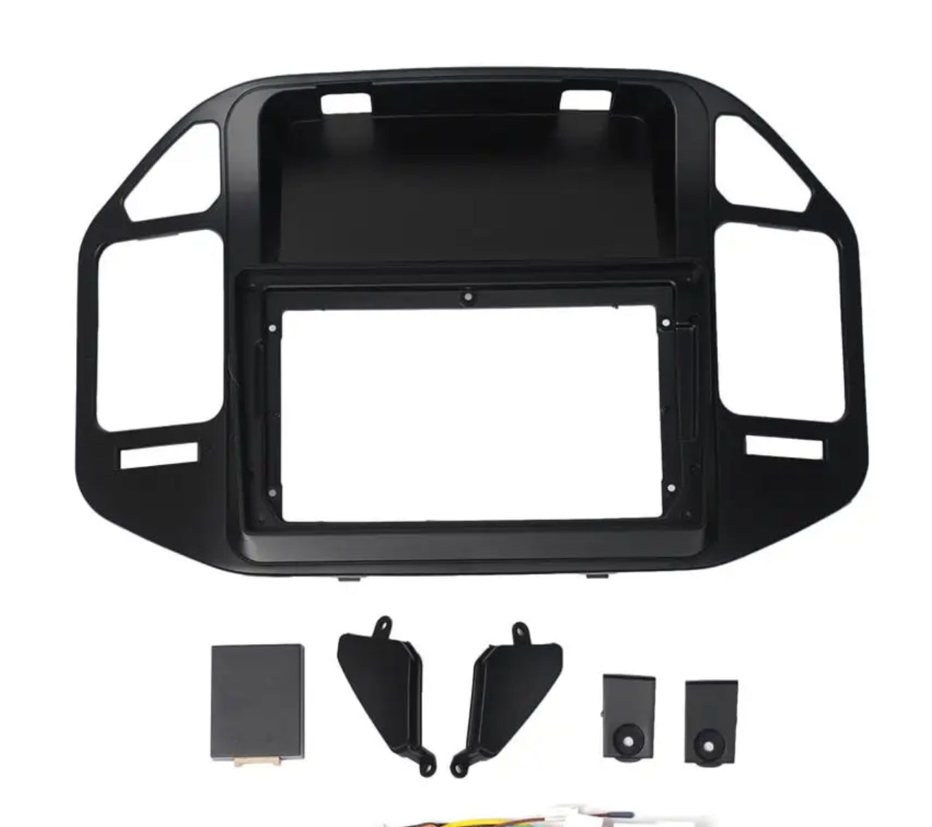 Mitsubishi Pajero 2001-2006 stereo facia suit both 9 inch android and 7 inch Double din 2 din fascia frame