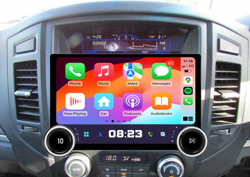 Mitsubishi Pajero 2006-2019 GPS Bluetooth Stereo Wireless Apple CarPlay Android Auto Headunit