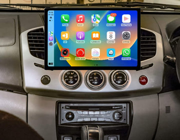 Mitsubishi Triton 2006-2016 13.3 GPS Satnav Bluetooth Stereo Wireless Apple CarPlay Android Auto