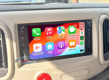 Nissan Cube 2008-2019 7 inch GPS Bluetooth Wireless Apple CarPlay Android Auto Stereo Facia