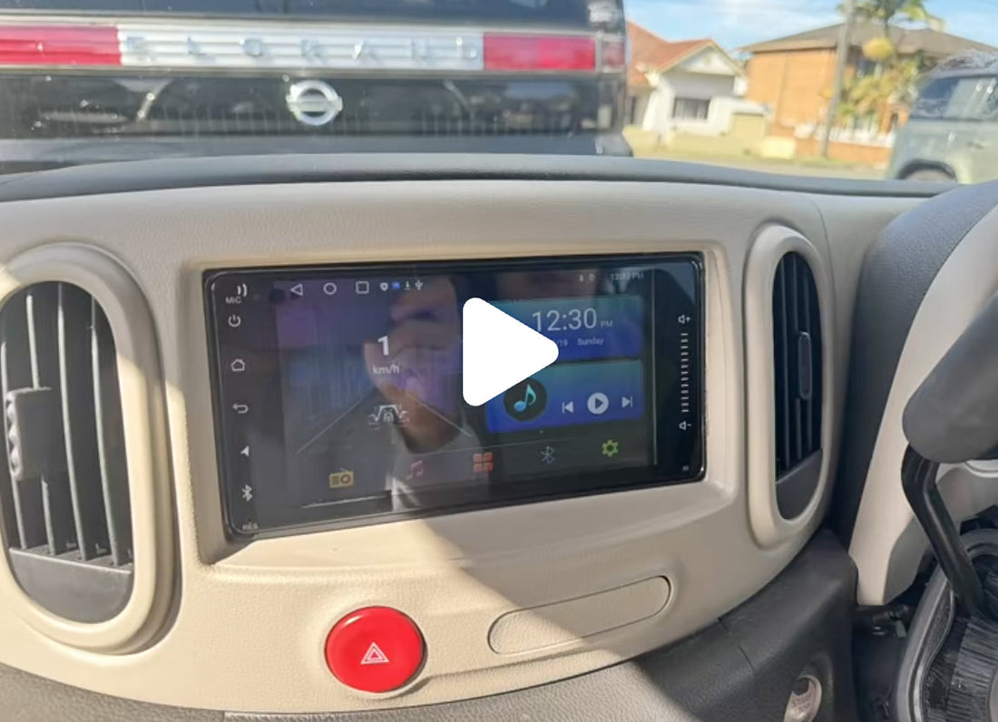 Nissan Cube 2008-2019 7 inch GPS Bluetooth Wireless Apple CarPlay Android Auto Stereo Facia