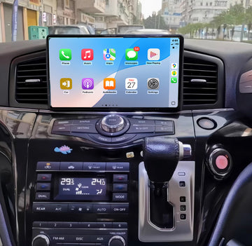 Nissan Elgrand E52 11-19 13.3 Touchscreen GPS Infotainment Wireless CarPlay Android Auto Stereo
