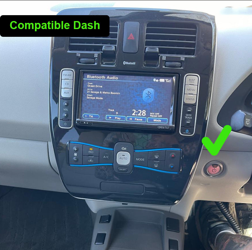 Nissan Leaf 2011-2017 10.1 inch GPS Bluetooth Wireless Apple CarPlay Android Auto Stereo