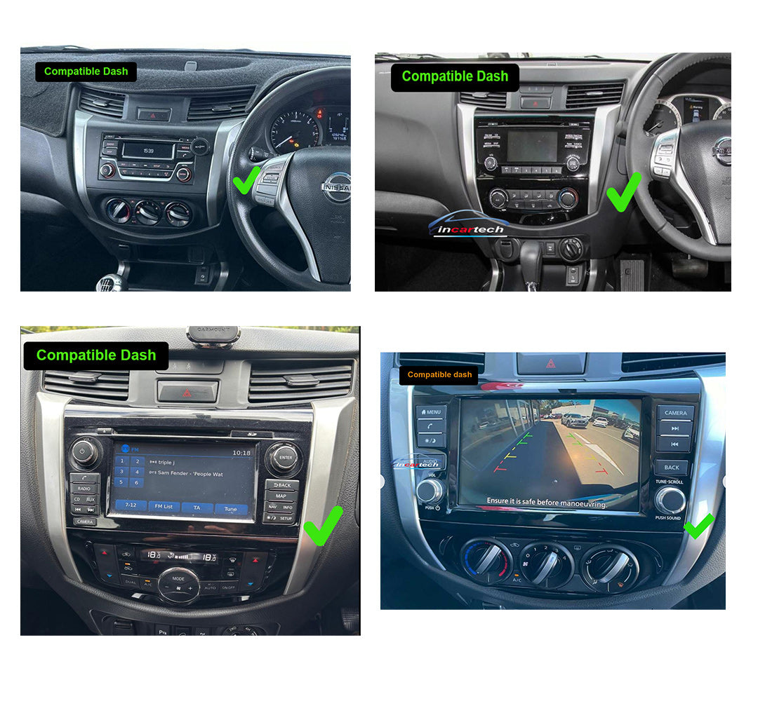 Nissan Navara NP300 D23 2014-2025 10.4 GPS Wireless Apple Carplay Android Auto Stereo radio