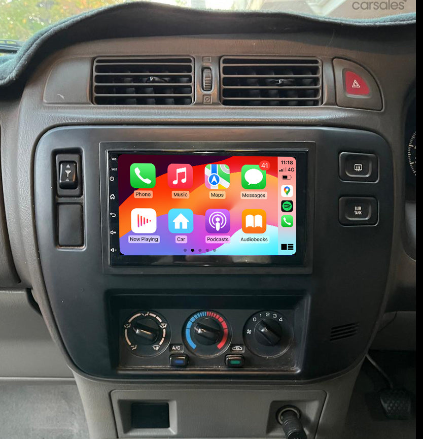 Nissan Patrol 1997-2009 GU Y61 GPS Bluetooth Wireless Apple CarPlay Android Auto Stereo