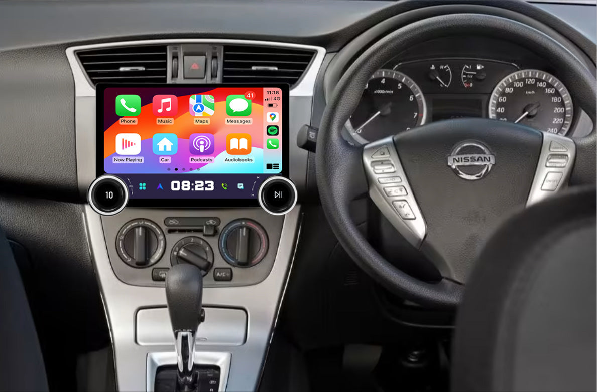 Nissan Pulsar 2012-2016 GPS Bluetooth Wireless Apple CarPlay Android Auto Stereo 10.1