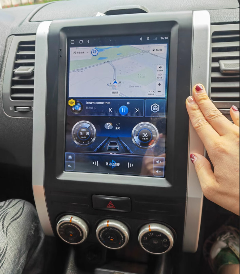 Nissan Xtrail 2007-2013 T31 9.7 Tesla Style GPS BT Wireless Carplay Android Auto Headunit Stereo