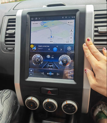 Nissan Xtrail 2007-2013 T31 9.7 Tesla Style GPS BT Wireless Carplay Android Auto Headunit Stereo