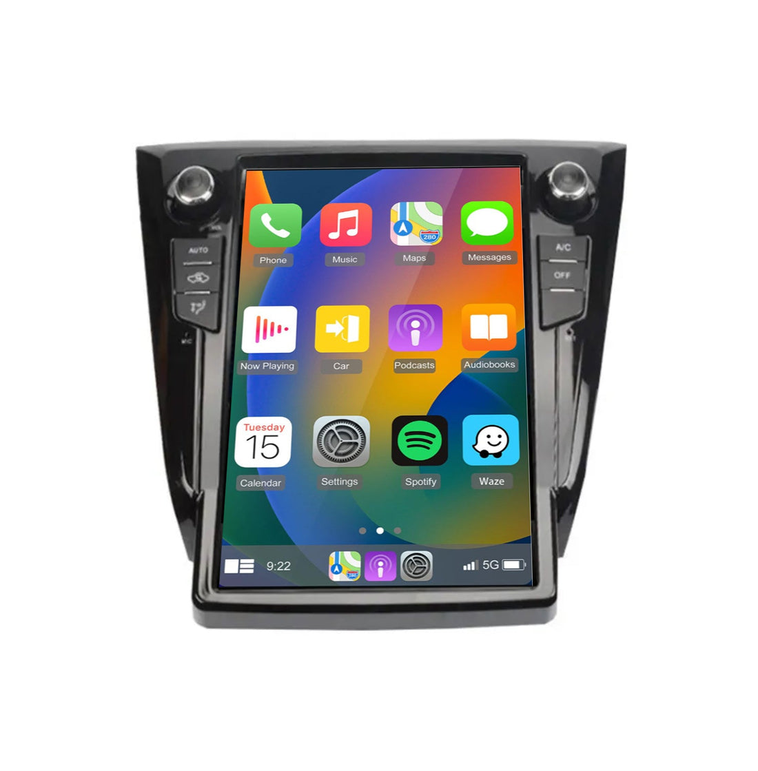 Nissan Xtrail 2014-2020 12.1 Tesla Style GPS Wireless Apple CarPlay Android Auto stereo DSP Support 360