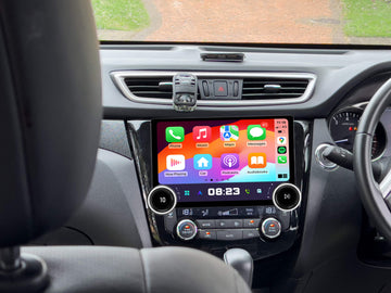 Nissan Qashqai 2014-2021 10.1GPS Wireless apple CarPlay Android Auto stereo Support 360
