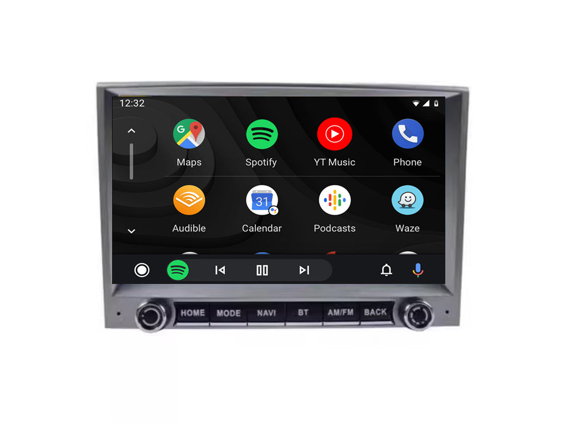 Porsche 911 04-08 (997) 8.4 Touchscreen upgrade Stereo Wireless CarPlay Android Auto