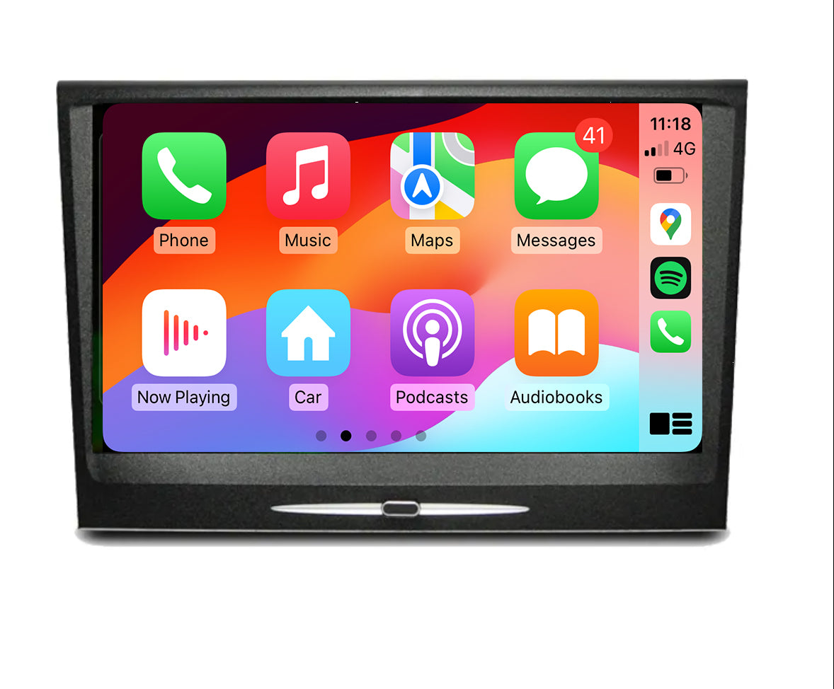 Porsche 911 04-08 (997) 9 Touchscreen upgrade Stereo Wireless CarPlay Android Auto