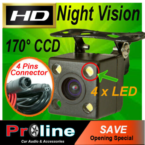 Proline G38CBF Universal LED Light IP67 Reverse Camera w Trigger Night Vision