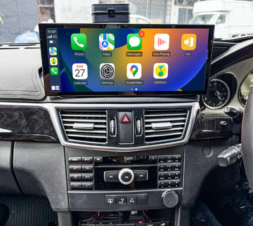 Mercedes Benz E Class 10-16 12.3 touchscreen upgrade Car stereo wireless Carplay Android auto