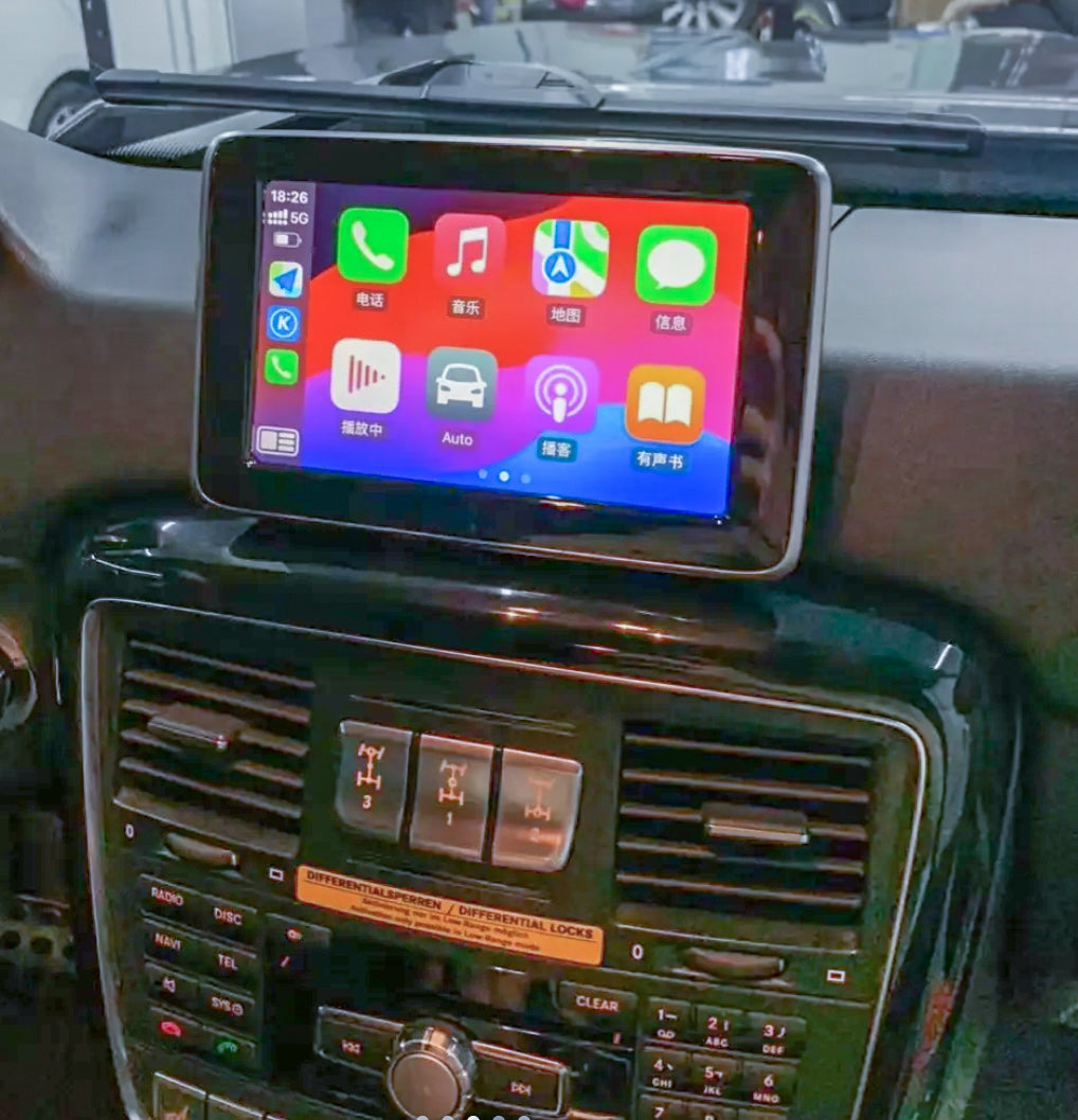 Mercedes Benz G Class 2012-2018 W463 Add Wireless Carplay & Android Auto MMI Retrofit interface