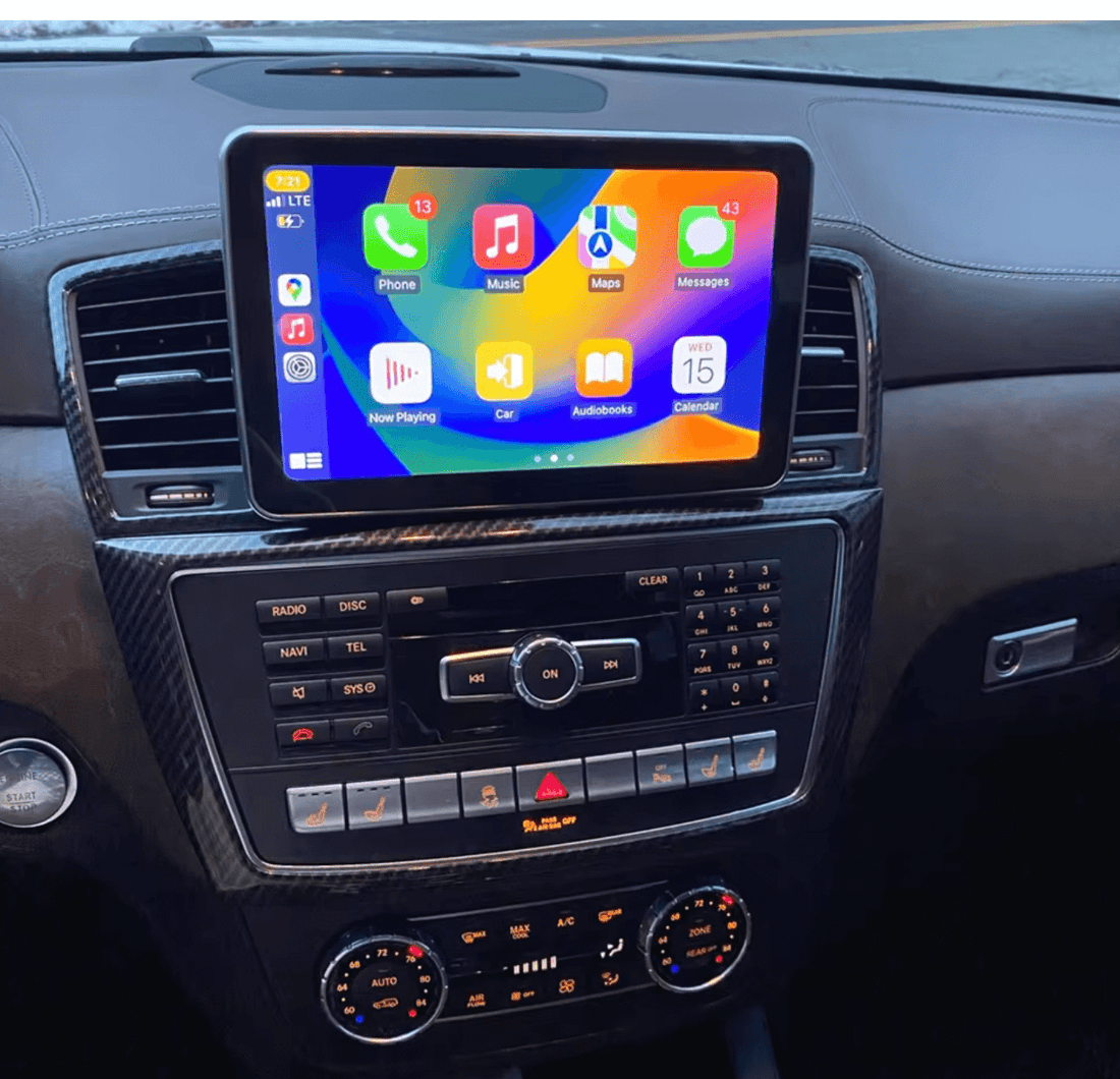 Mercedes Benz GLE 15-19 (W166) Add Wireless Carplay & Android Auto MMI Retrofit interface Moduel