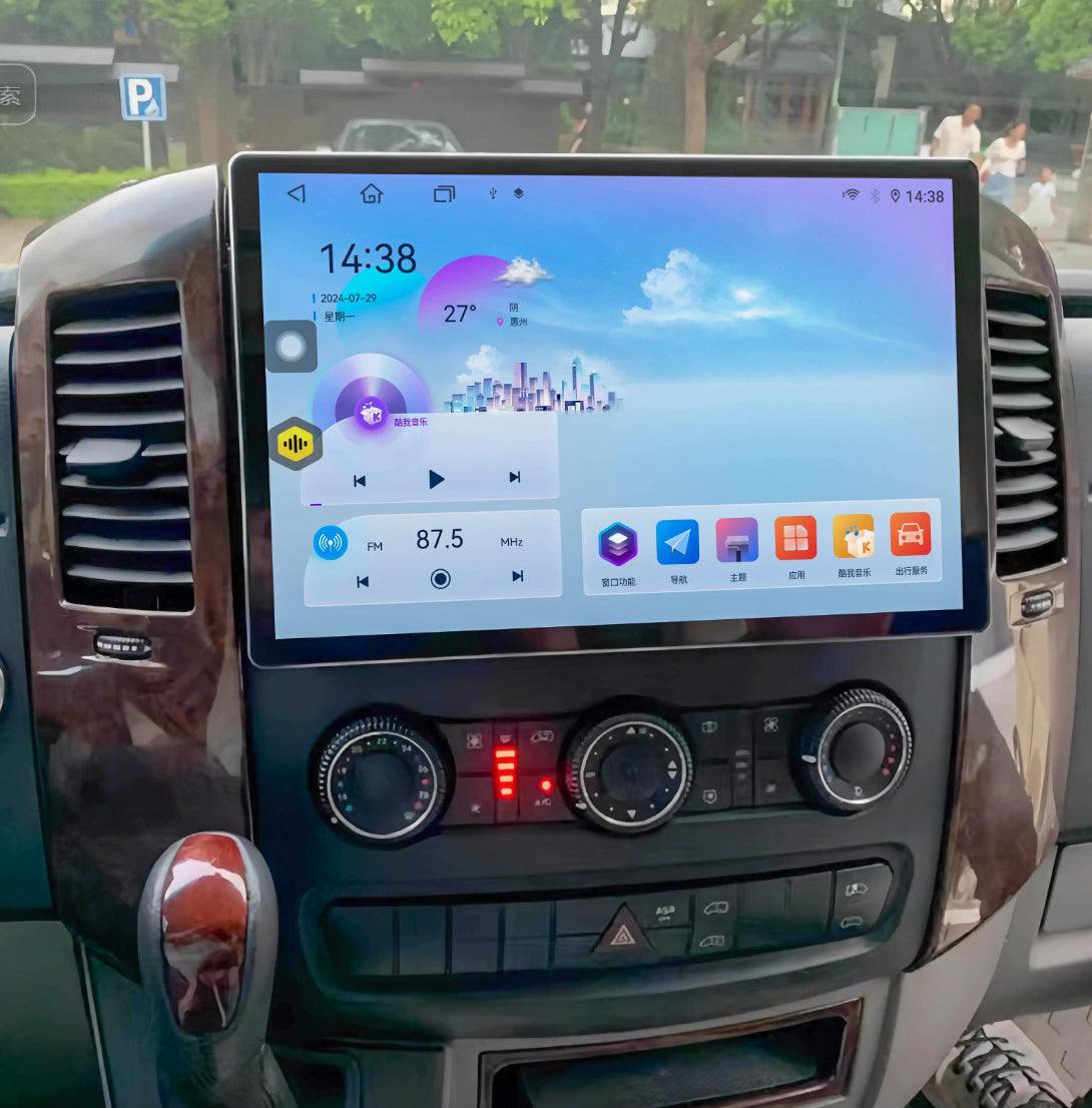 Mercedes Sprinter 2017-2018 13.3 Screen GPS Wireless Apple CarPlay Android Auto Stereo
