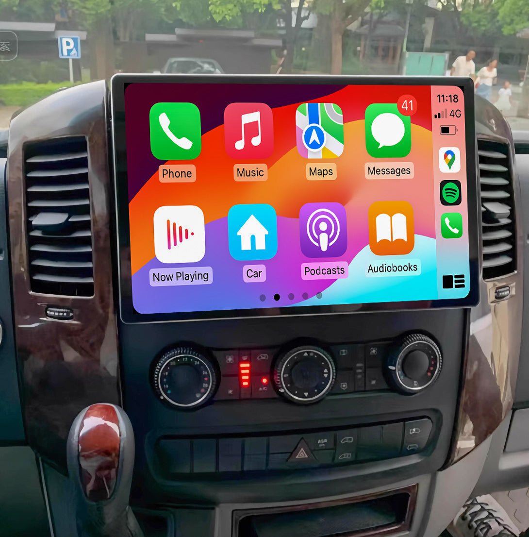 Mercedes Sprinter 2017-2018 13.3 Screen GPS Wireless Apple CarPlay Android Auto Stereo