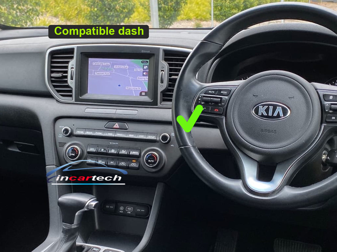 Kia Sportage 2015-2018 stereo facia 9 inch android  Double din 2 din fascia frame surround