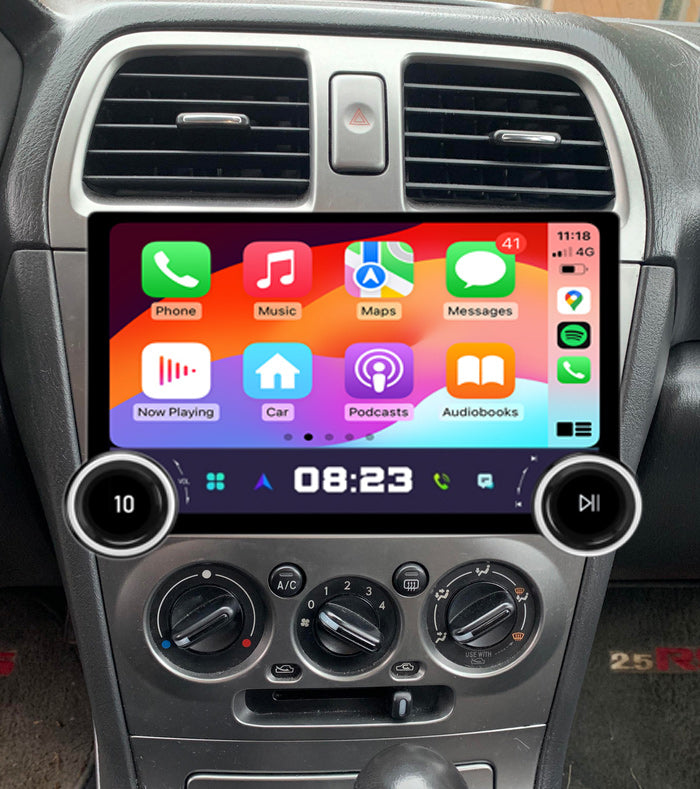 Subaru Impreza 2000-2007 GPS Bluetooth Wireless Apple CarPlay Android Auto Stereo