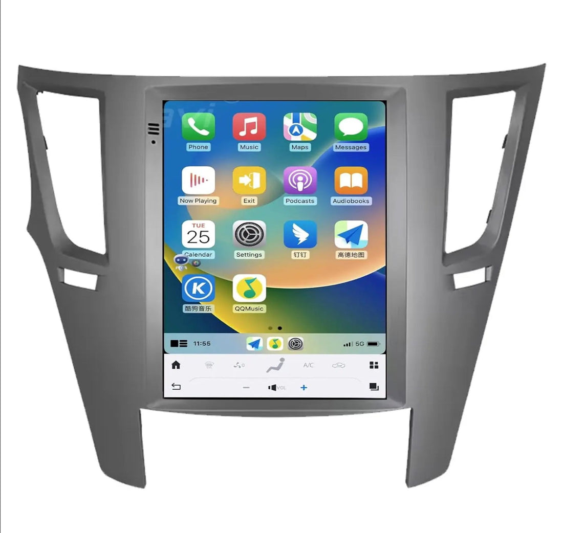 Subaru Liberty 2009-2014 11.6“ GPS Bluetooth Wireless Apple CarPlay Android Auto Stereo