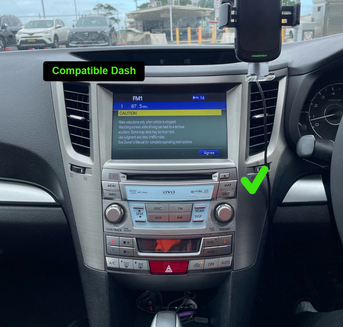 Subaru Outback 2009-2014 BM BR 13.3“ GPS Bluetooth Wireless Apple CarPlay Android Auto Stereo
