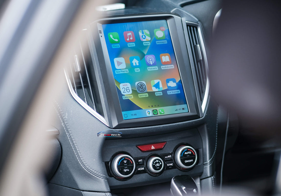 Subaru WRX 2021-2024 9.7 Tesla style Wireless Apple CarPlay Android Auto Radio upgrade stereo