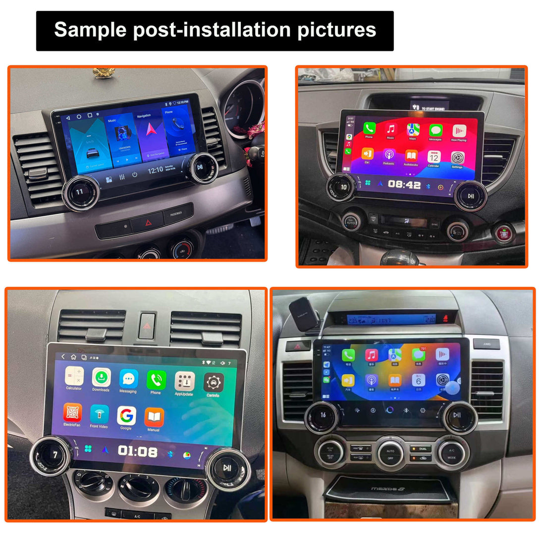 Toyota 86 2012-2022 10.1 Touchscreen stereo GPS upgrade  accessories Wireless Apple CarPlay Android Auto
