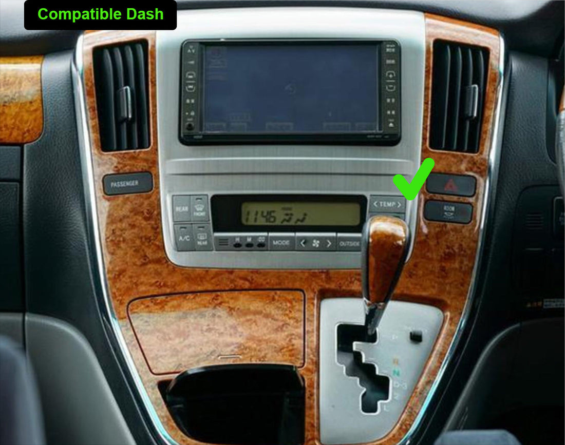 Toyota Alphard 2001-2008 10 Series 9 GPS Wireless Apple CarPlay Android Auto Stereo Radio