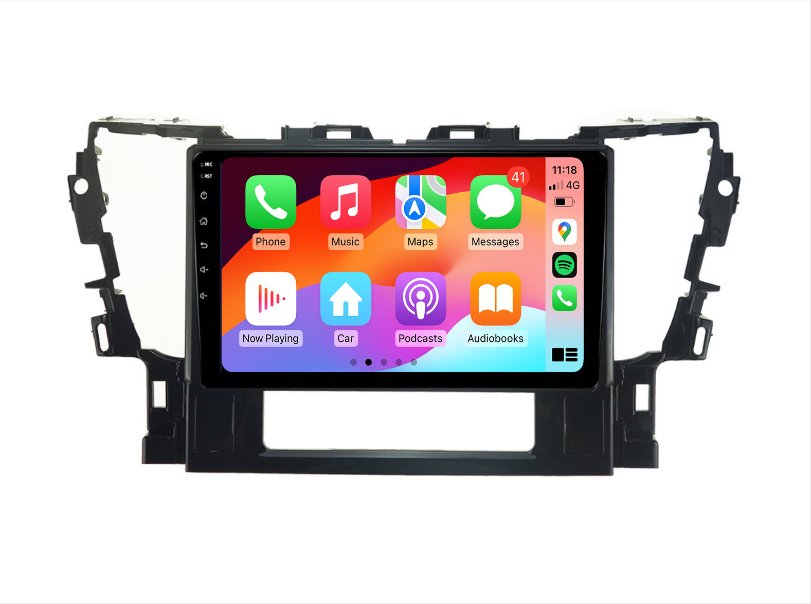 Toyota Alphard 2015-2023 30 Series 10 GPS Wireless Apple CarPlay Android Auto Stereo Radio