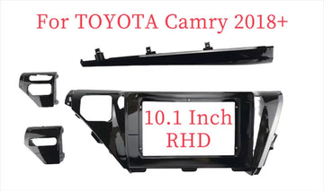 Toyota Camry 2017-2021 stereo facia suit both 10 inch android and 7 inch Double din 2 din fascia frame