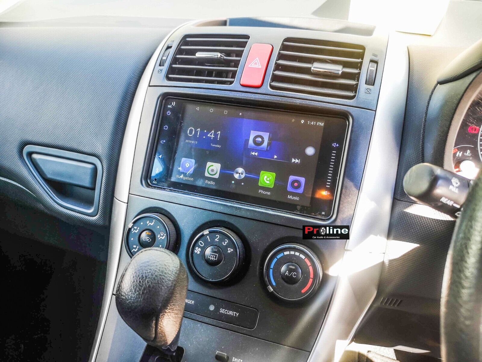 Toyota Corolla 2008-2012 GPS Bluetooth USB Wireless Apple CarPlay Android Auto 7 Touch Screen