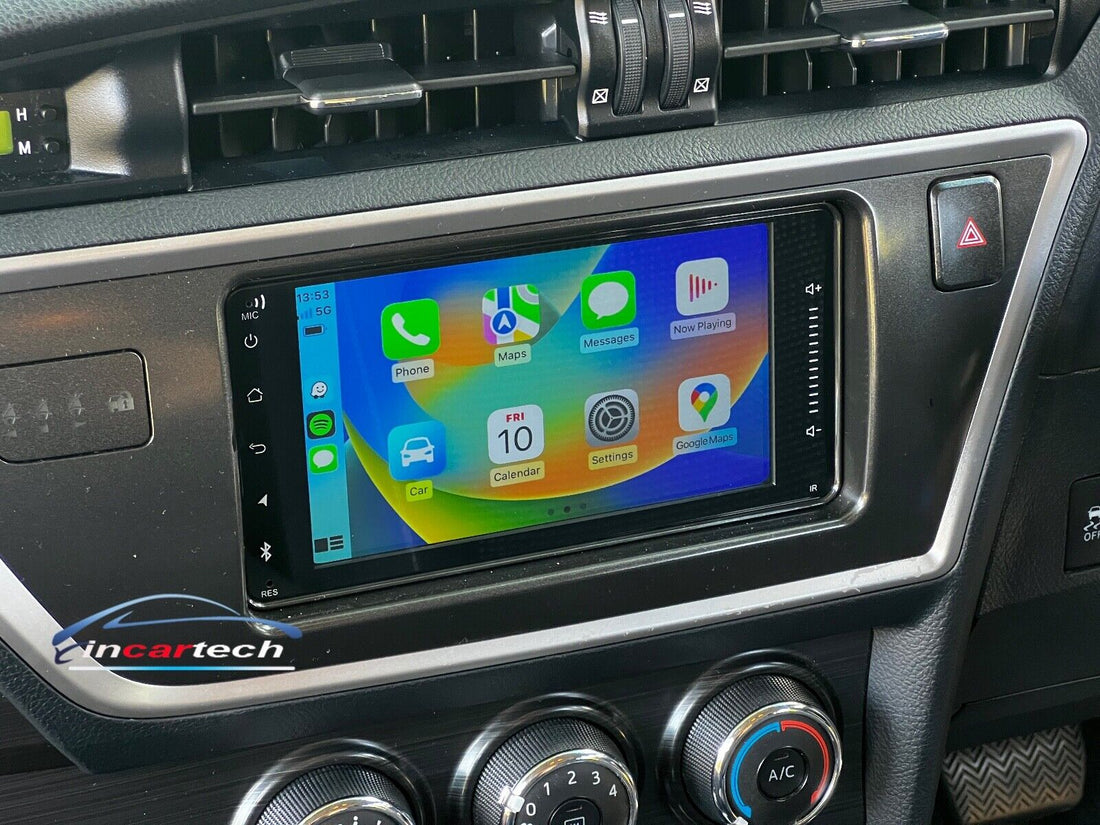 Toyota Corolla 2012-2016 Hatchback GPS Wireless Apple CarPlay Android Auto stereo
