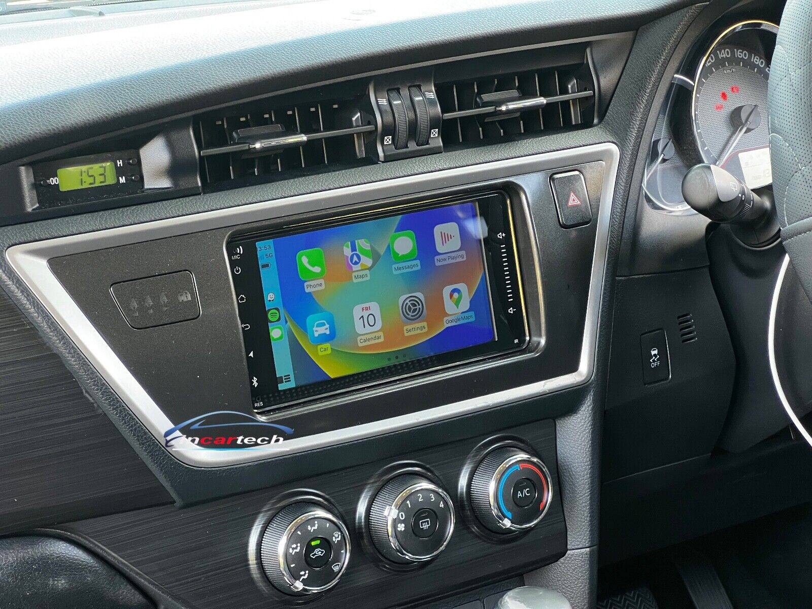 Toyota Corolla 2012-2016 Hatchback GPS Wireless Apple CarPlay Android Auto stereo