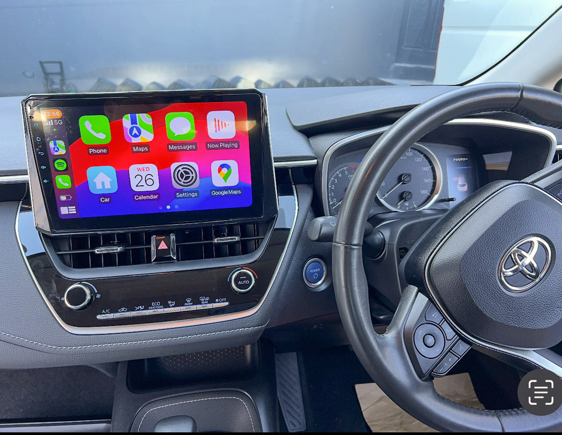 Toyota Corolla 2018-2024 9 GPS Wireless Apple CarPlay Android Auto Stereo Radio