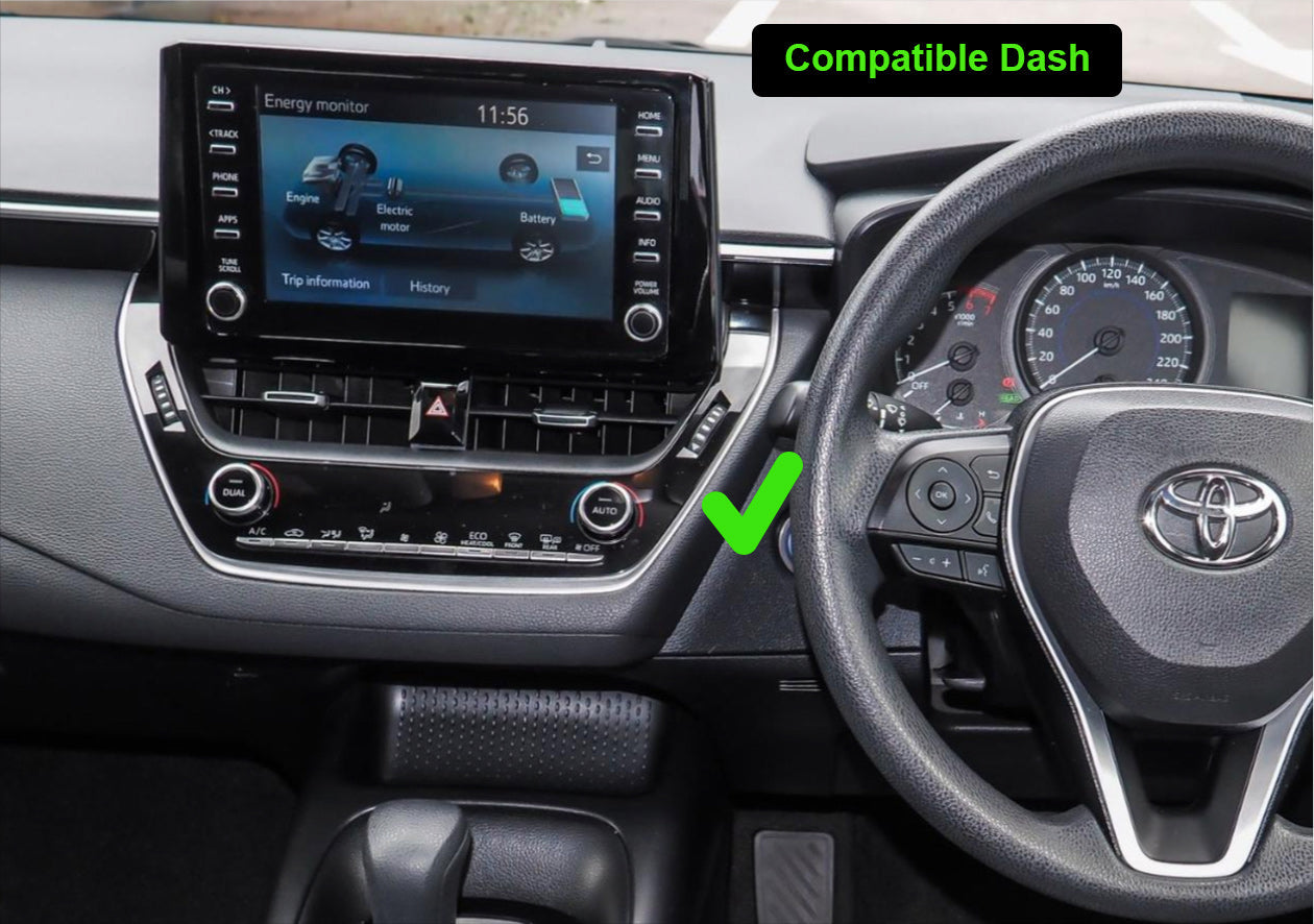 Toyota Corolla 2018-2024 9 GPS Wireless Apple CarPlay Android Auto Stereo Radio