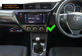 Toyota Corolla Hatchback 2015-2018 Stereo GPS Wireless Apple CarPlay Android Auto