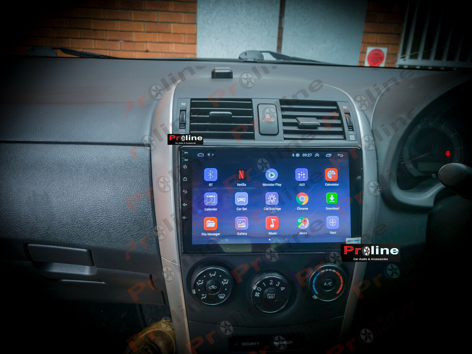 Toyota Corolla Sedan 2008-2012 GPS Bluetooth USB Apple CarPlay Android Auto
