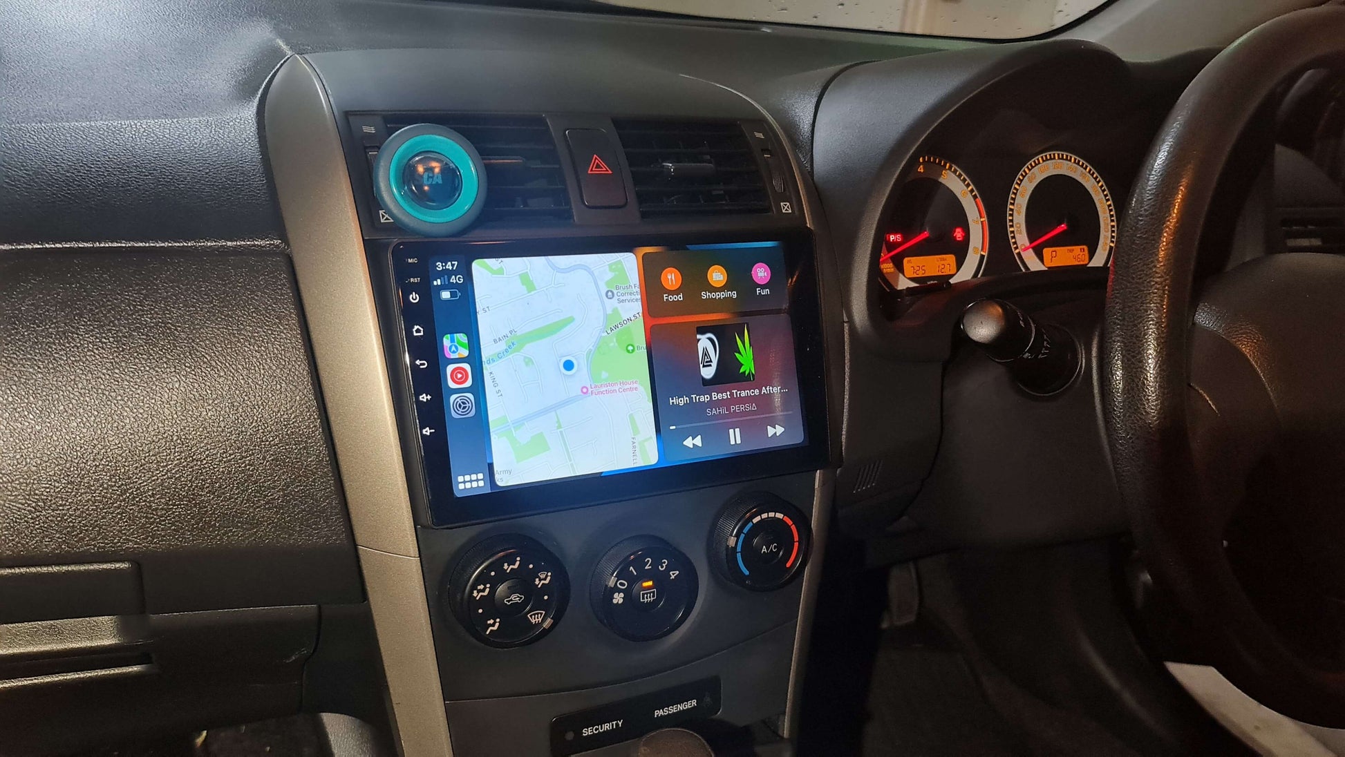 Toyota Corolla Sedan 2008-2012 GPS Bluetooth USB Apple CarPlay Android Auto