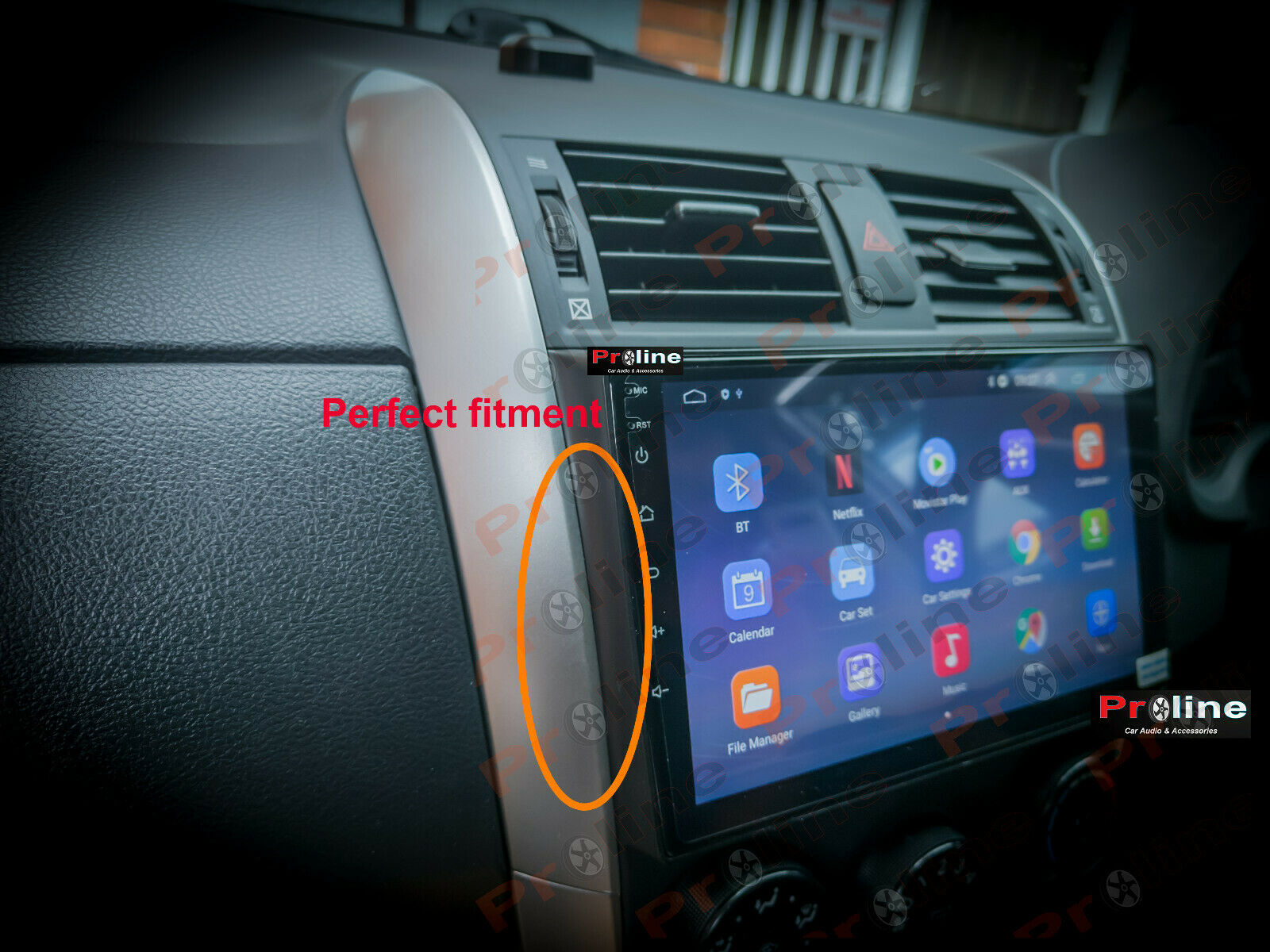 Toyota Corolla Sedan 2008-2012 GPS Bluetooth USB Apple CarPlay Android Auto